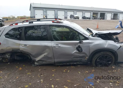 2021 Subaru Forester Sport from USA, damaged, VIN JF2SKARC7MH409997